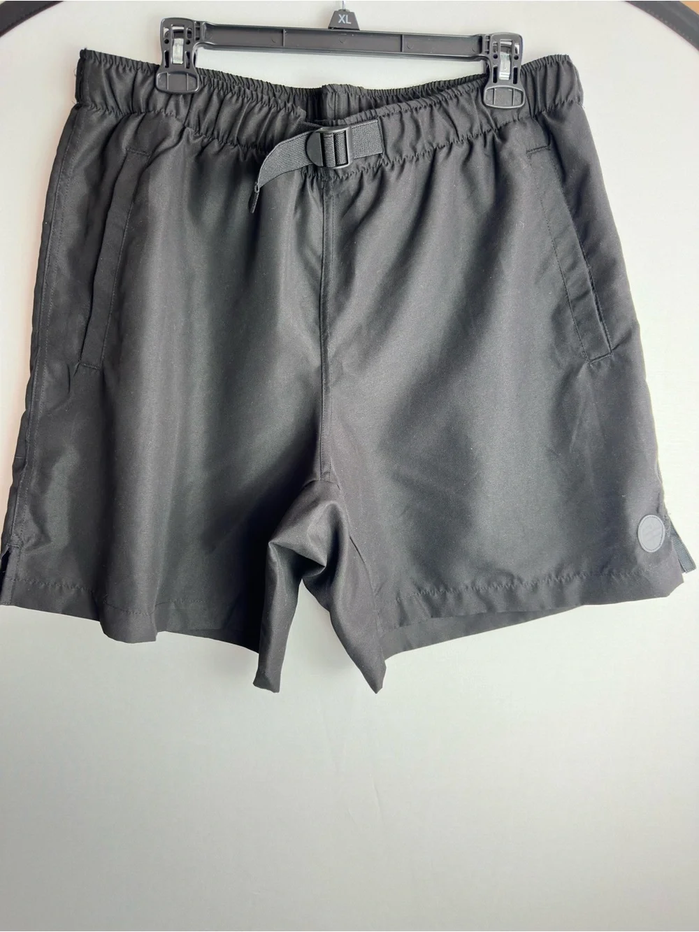 SoleFly Black Athletic Shorts XL Men’s Elastic Waist Belted Sport.